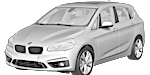 BMW F45 B16A4 Fault Code